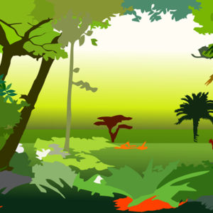 Background Banner - Jungle