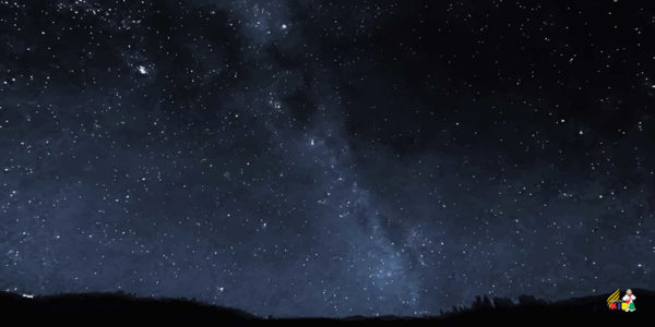 Background Banner - Starry Sky