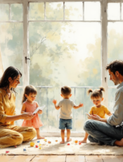 El Hogar como la Primera Escuela: El Sagrado Taller del Carácter Humano